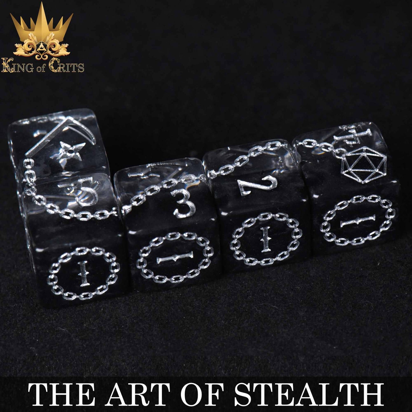 Art of Stealth - 11 Dice Set