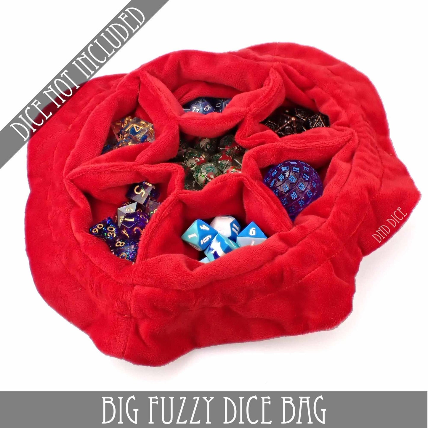 Big Fuzzy Dice Bag - 6 Colors