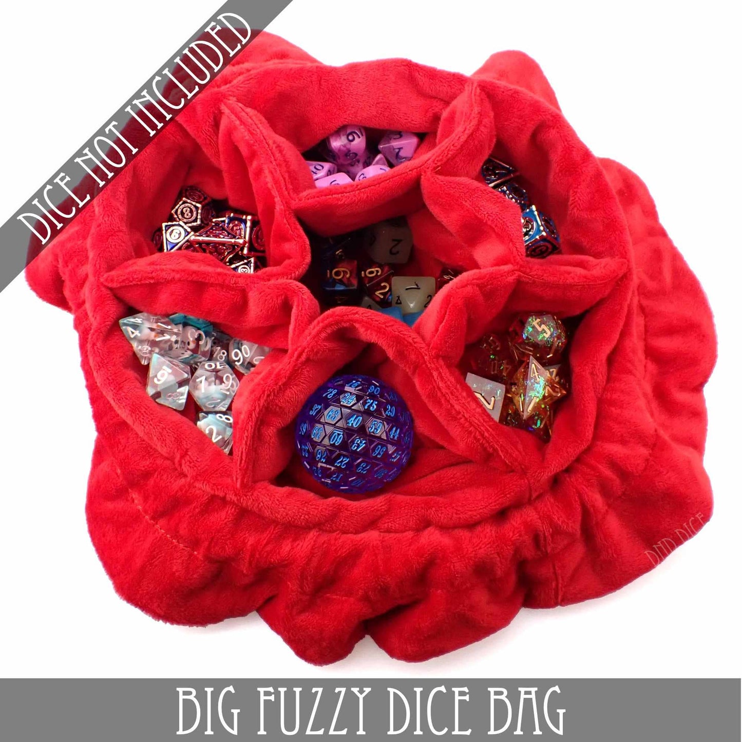 Big Fuzzy Dice Bag - 6 Colors