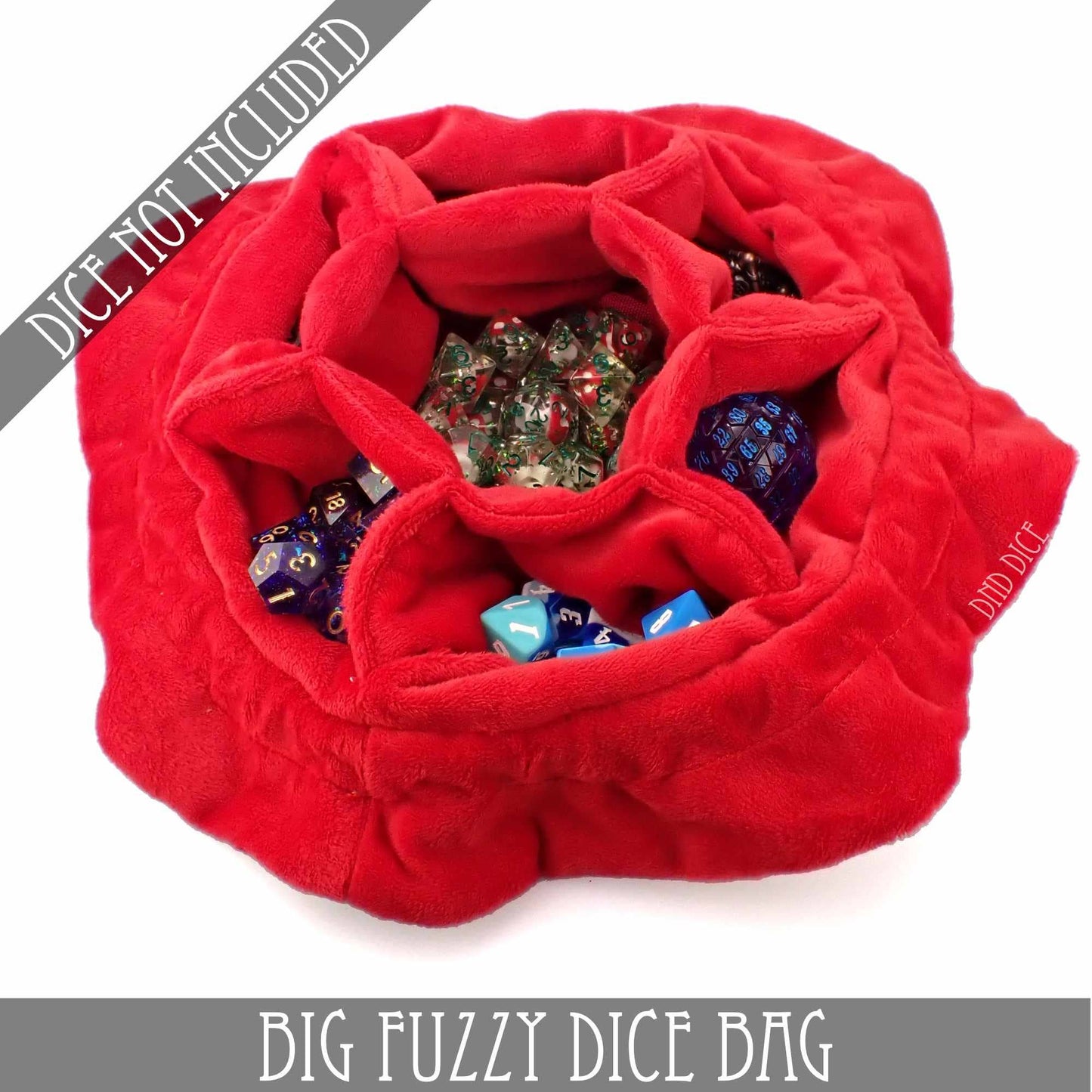 Big Fuzzy Dice Bag - 6 Colors