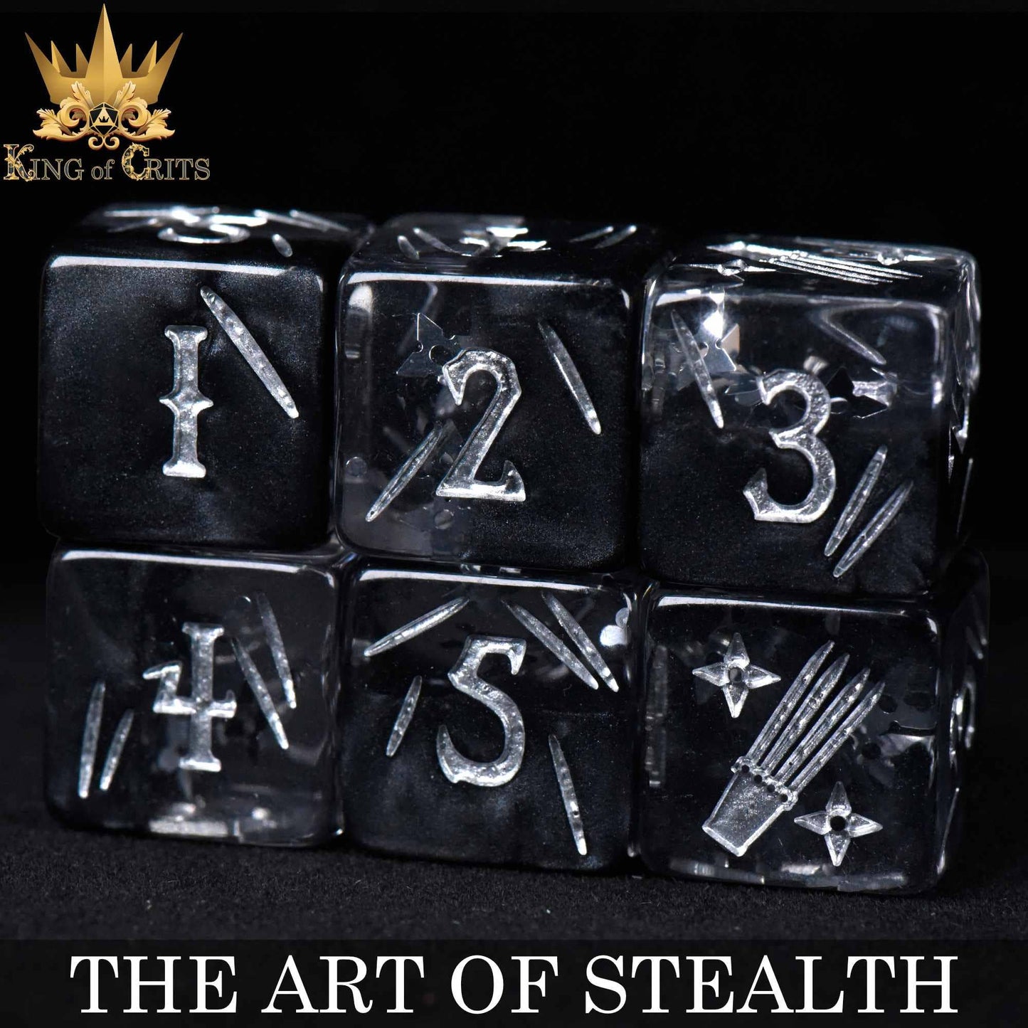 Art of Stealth - 11 Dice Set