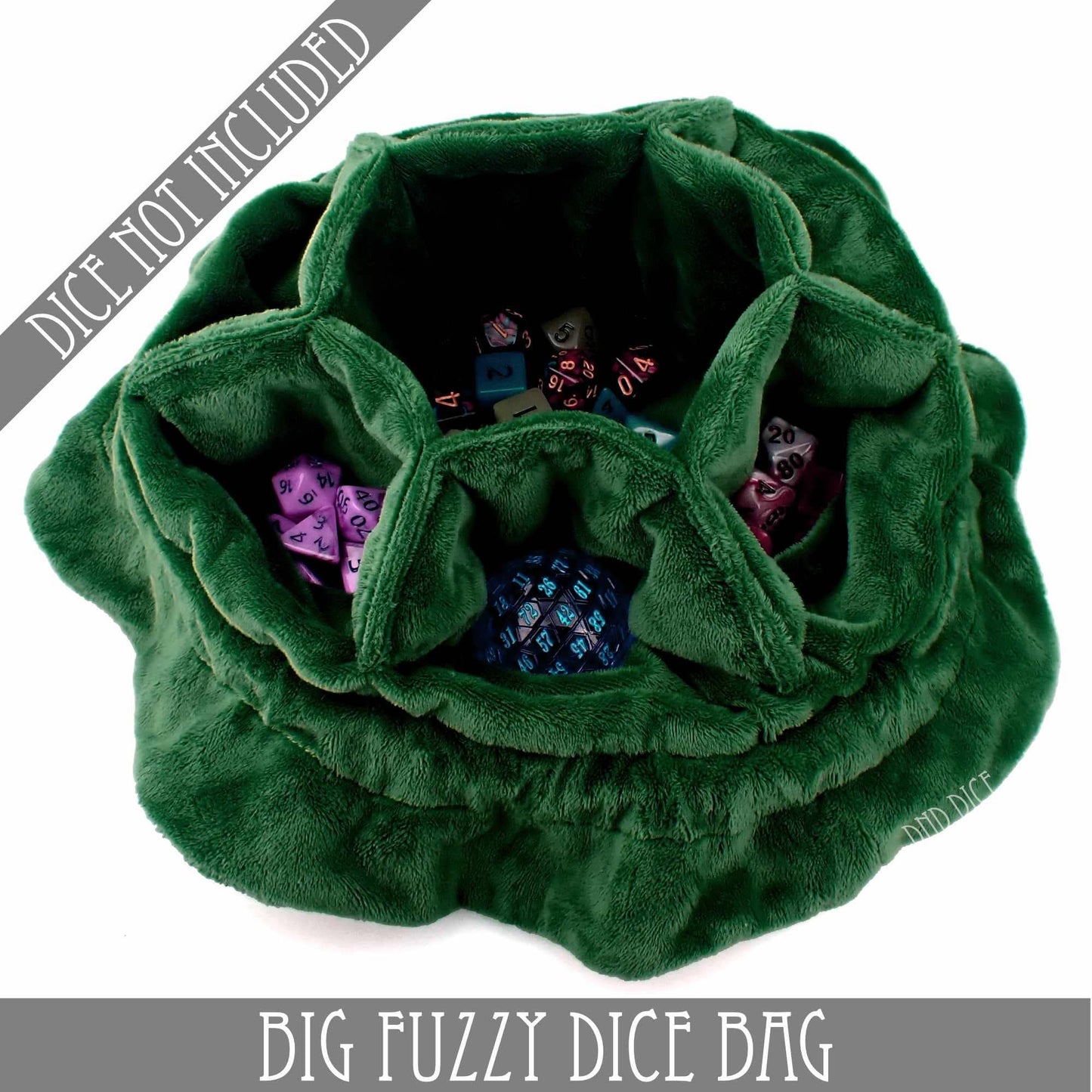 Big Fuzzy Dice Bag - 6 Colors