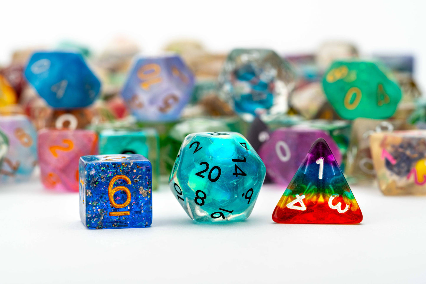 Dozens of Dice! One POUND of Loose Dice Assortment!