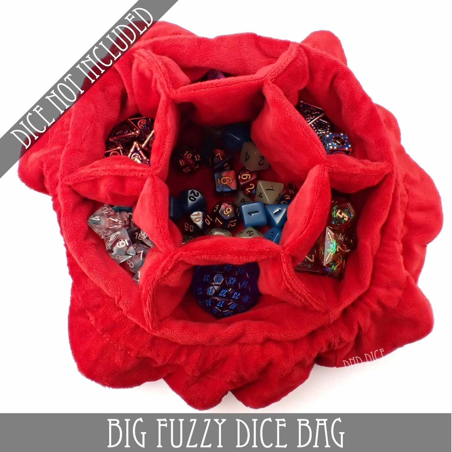 Big Fuzzy Dice Bag - 6 Colors