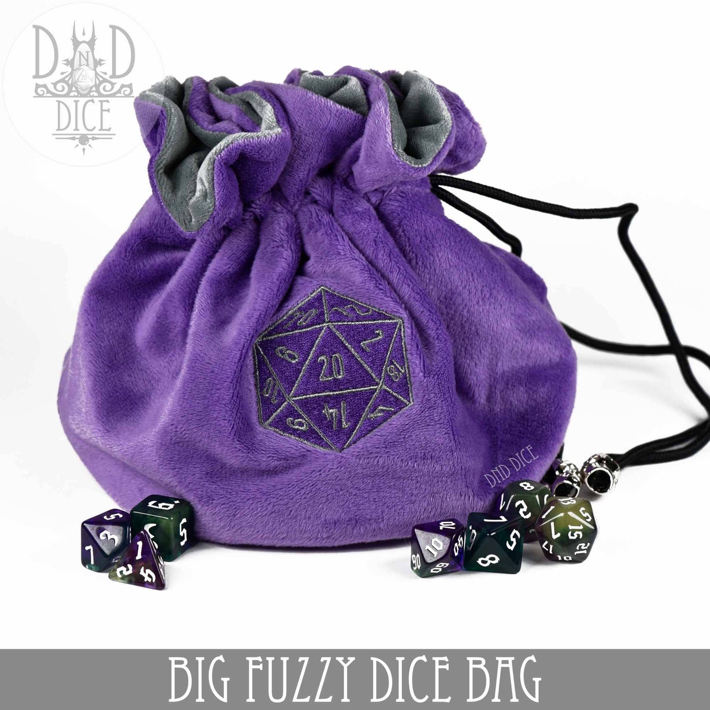 Big Fuzzy Dice Bag - 6 Colors