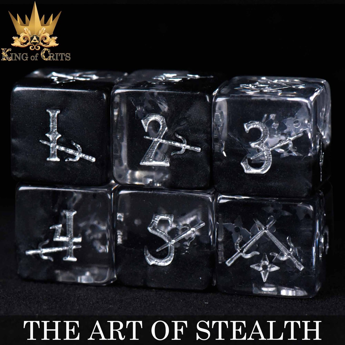 Art of Stealth - 11 Dice Set