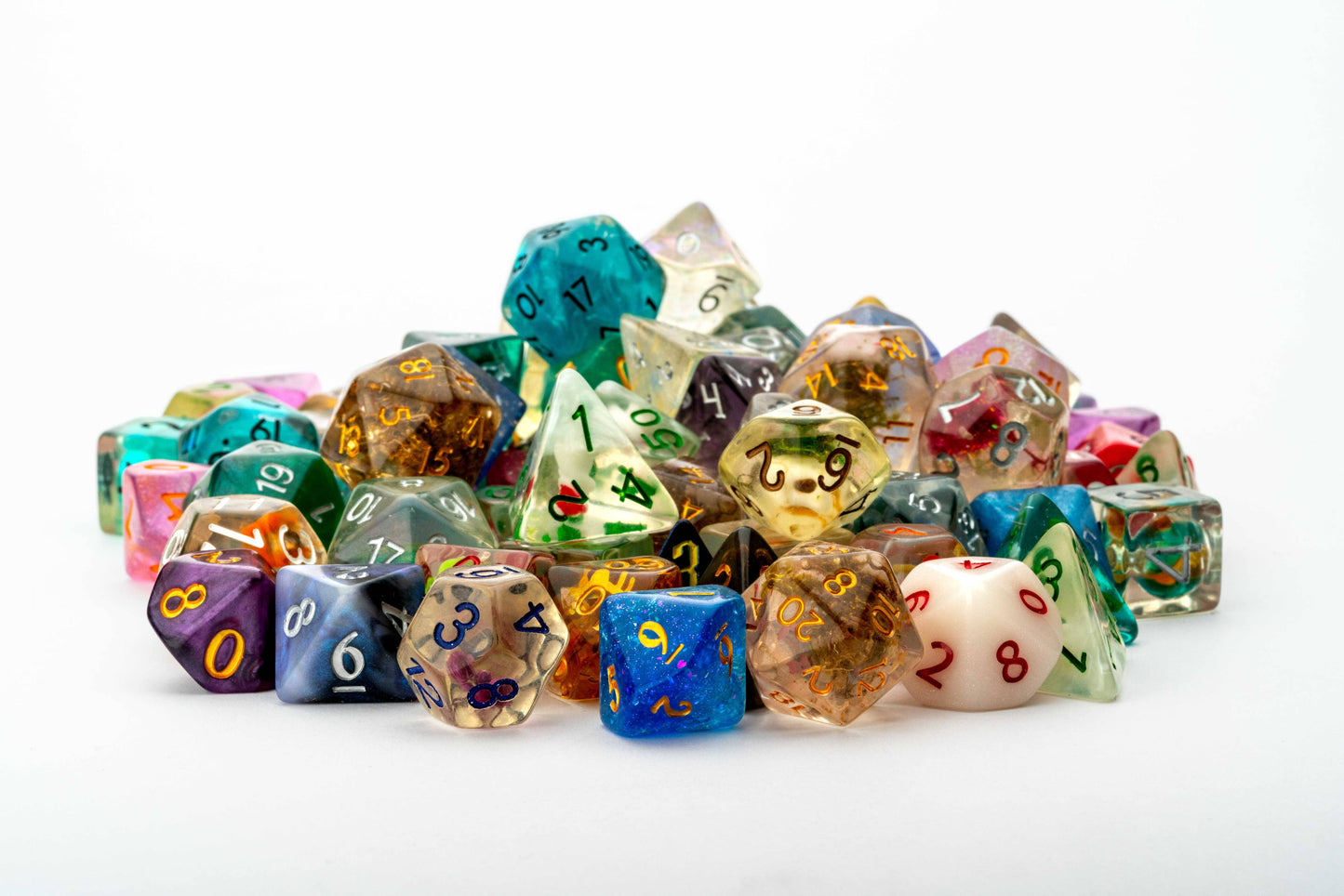 Dozens of Dice! One POUND of Loose Dice Assortment!