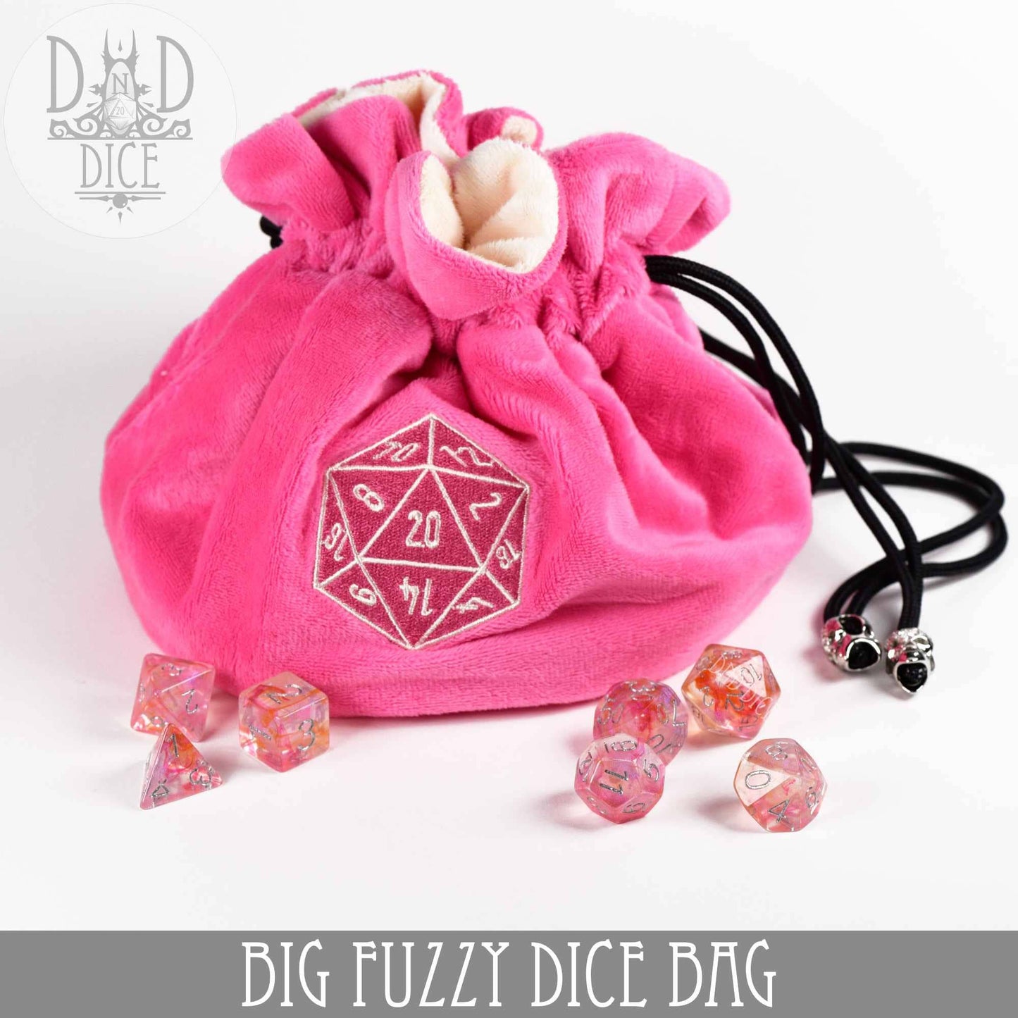 Big Fuzzy Dice Bag - 6 Colors