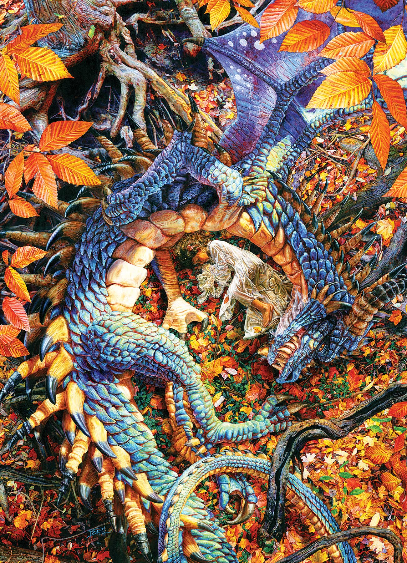 Abby's Dragon 1000pc puzzle
