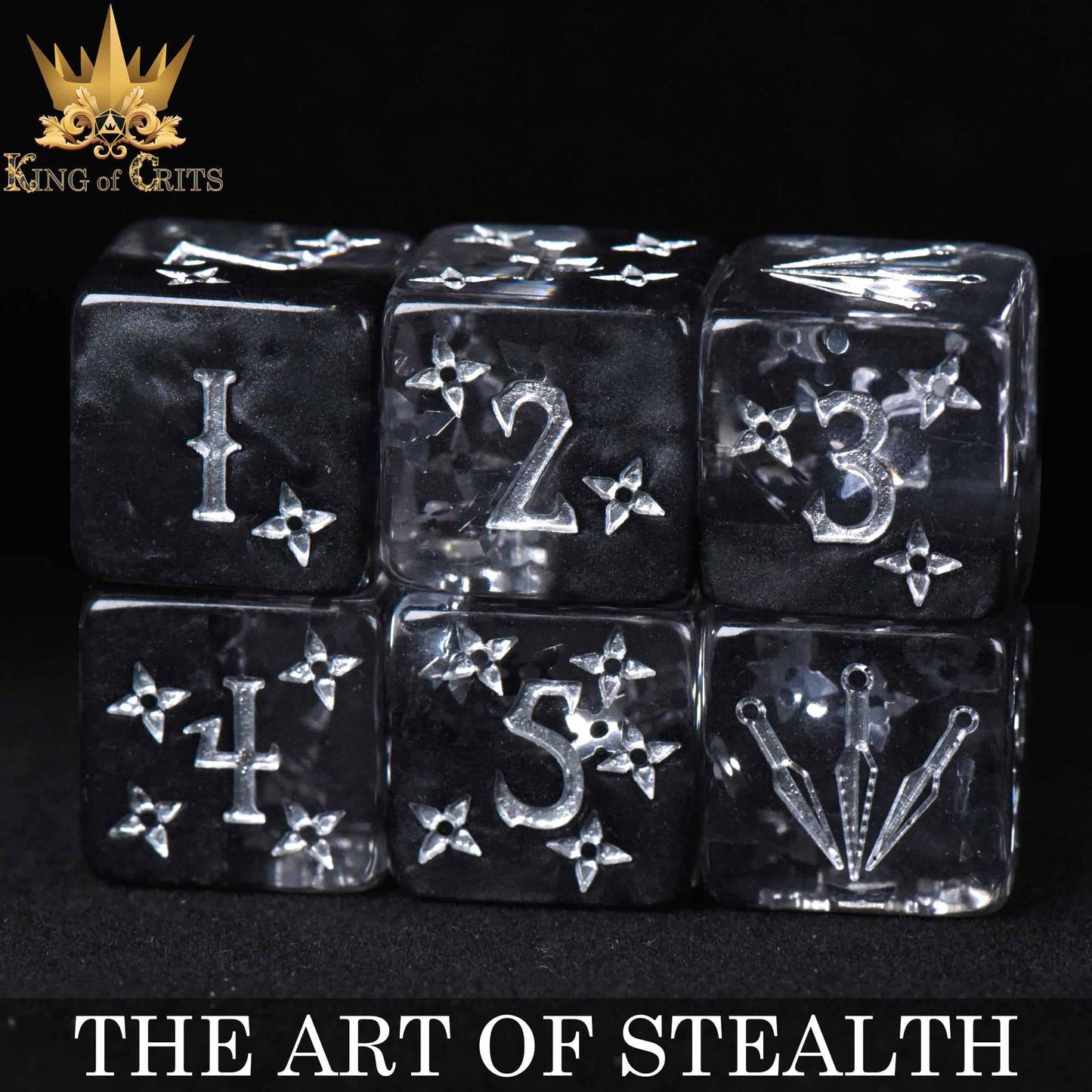 Art of Stealth - 11 Dice Set