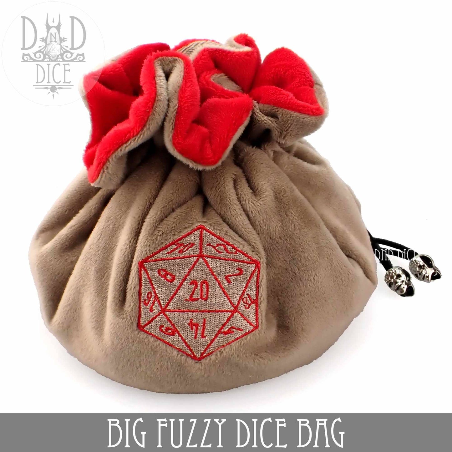 Big Fuzzy Dice Bag - 6 Colors