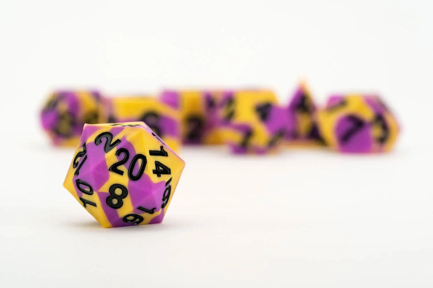 PRIDE Gaymers Sharp Edge Silicone Rubber Dice Set