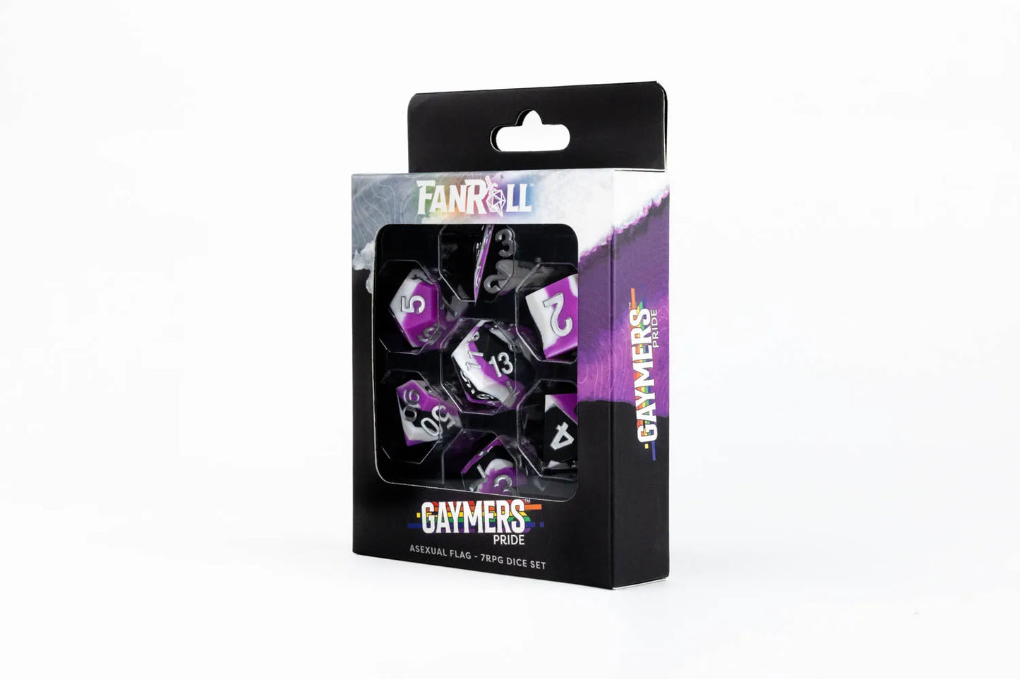 PRIDE Gaymers Sharp Edge Silicone Rubber Dice Set