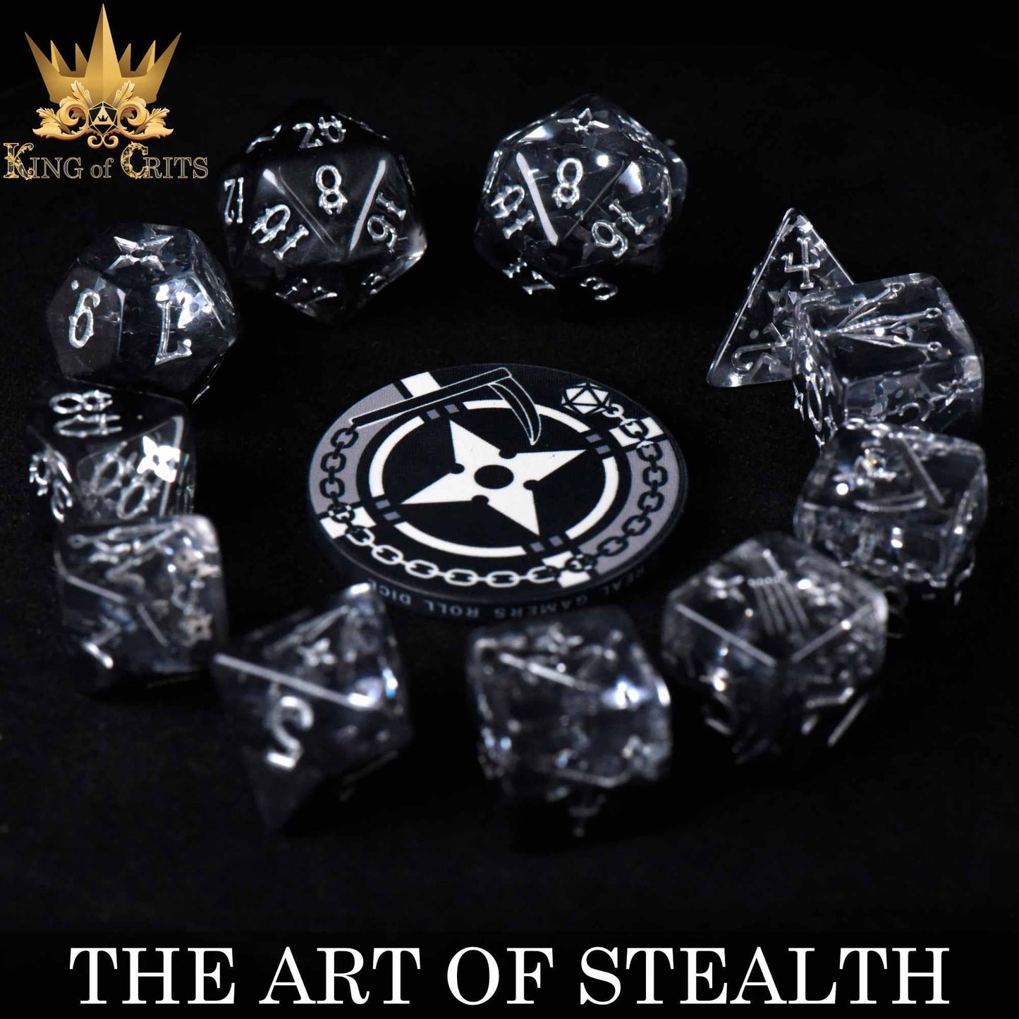 Art of Stealth - 11 Dice Set