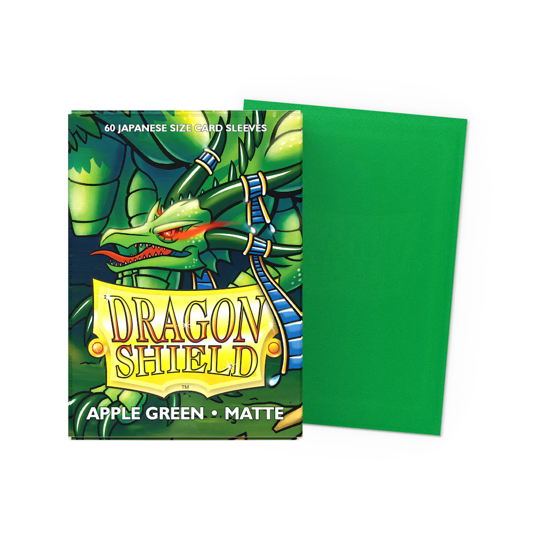 Dragon Shield Apple Green Japanese Sleeves