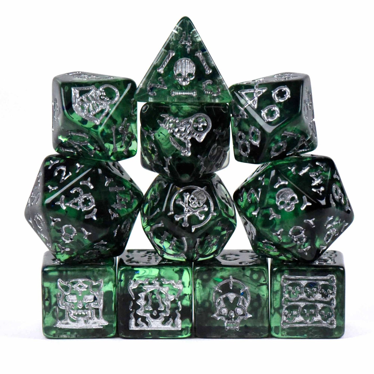 Crypt of the Necromancer - 11 Dice Set