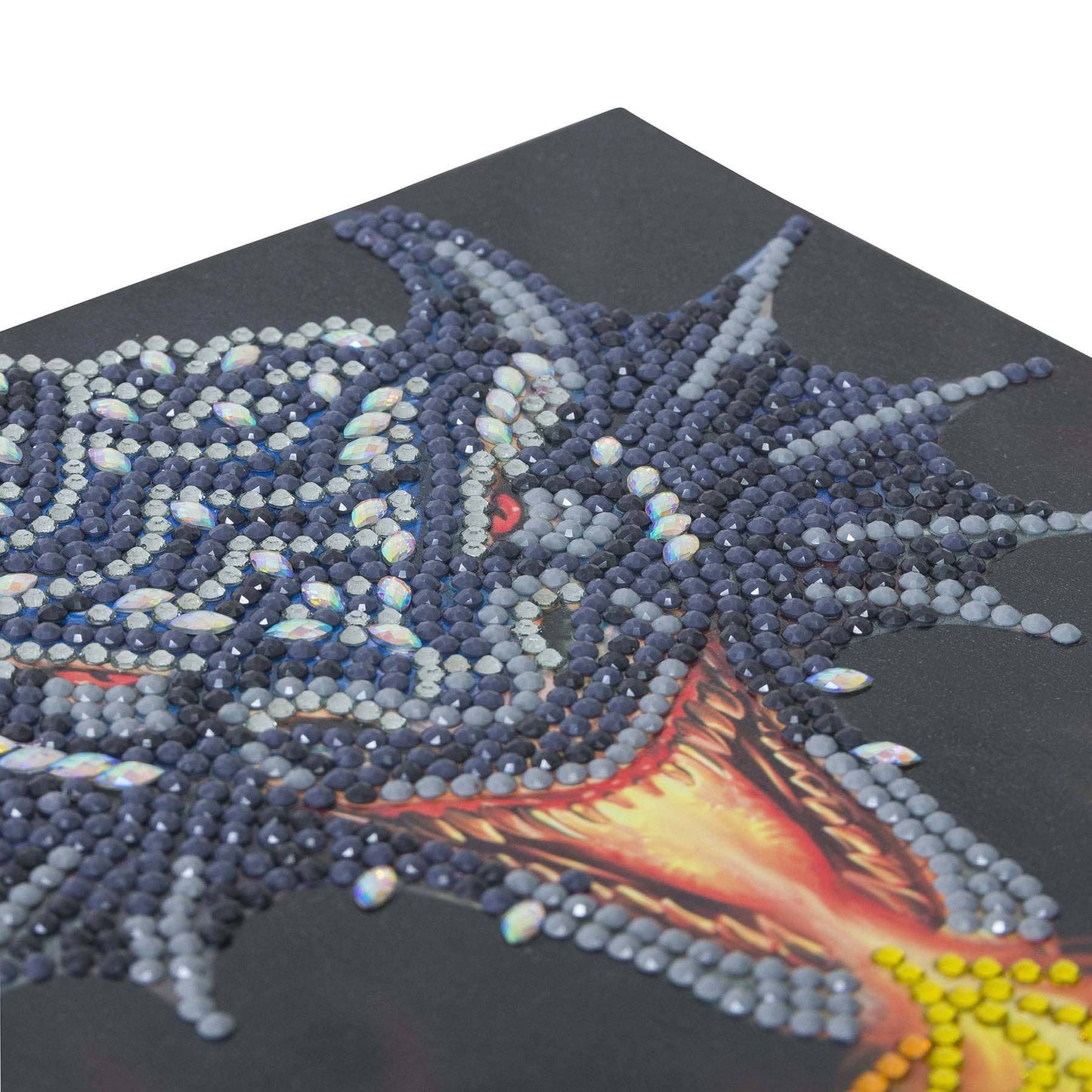 Crystal Art Card Kit: Dragon Fire Head