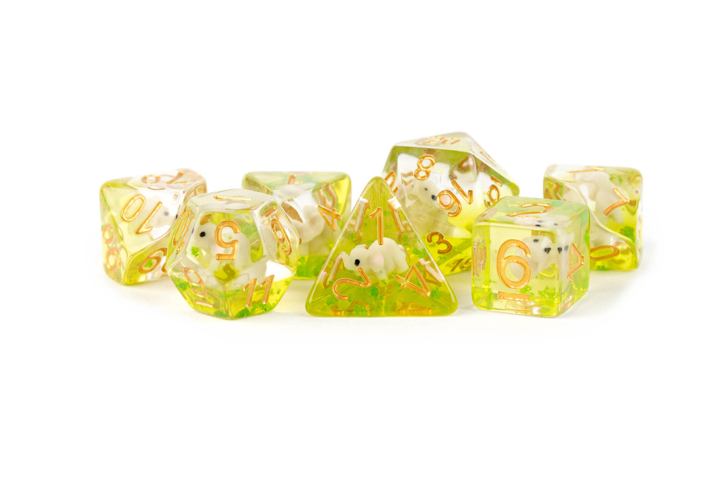 NEW 13 Inclusion Dice Resin: Penguin, Koala, Dinosaur