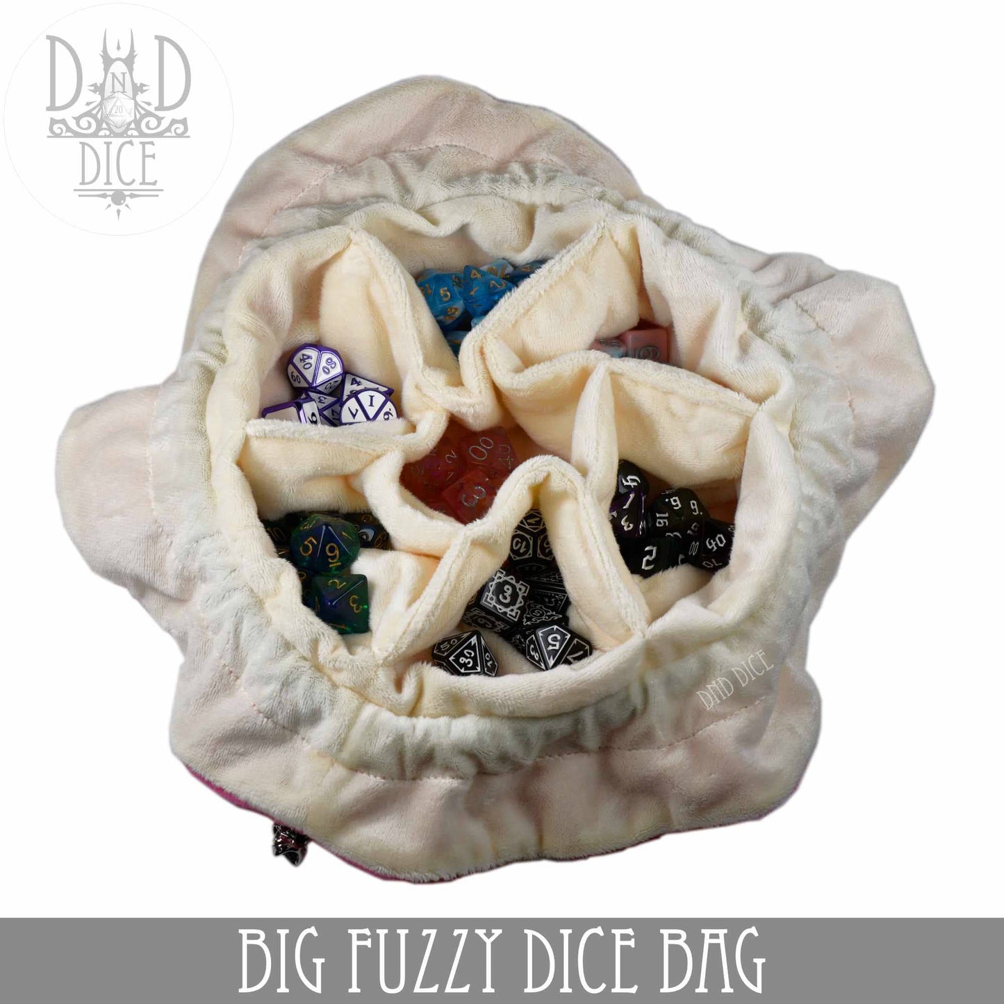 Big Fuzzy Dice Bag - 6 Colors