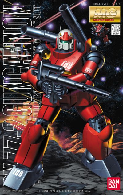 Bandai MG 070173 Gundam RX-77-2 Gun Cannon 1/100 Scale Kit
