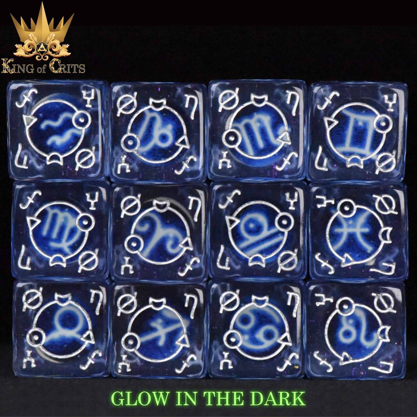 Zodiac Pack - 12D6 Dice Set