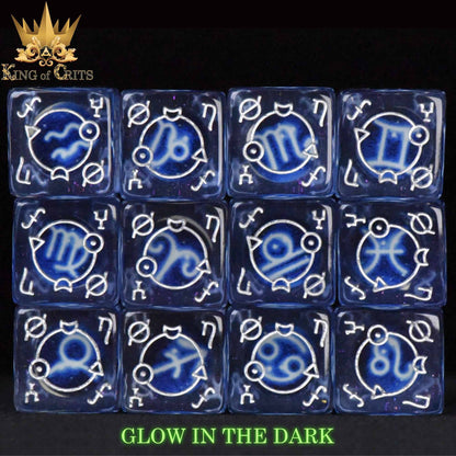 Zodiac Pack - 12D6 Dice Set