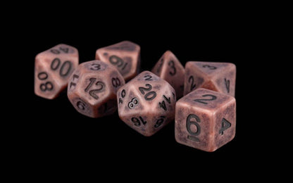 16mm Resin Polyhedral Dice Set - Colorful 18 Colors