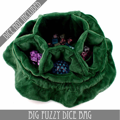 Big Fuzzy Dice Bag - 6 Colors