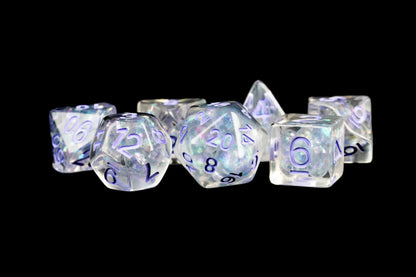 Pearl Dice 16mm Resin Infused Poly Dice set