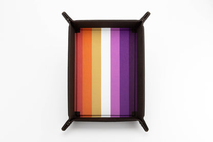 PRIDE Flag Dice Trays