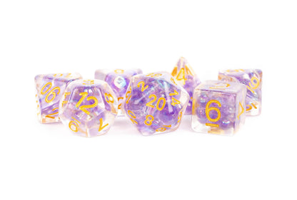 Pearl Dice 16mm Resin Infused Poly Dice set