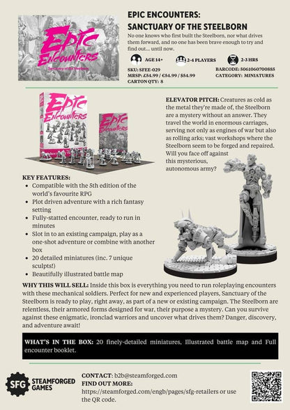 Epic Encounters: Sanctuary of the Steelborn