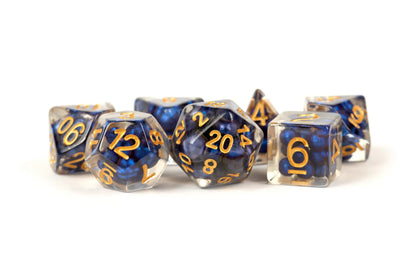 Pearl Dice 16mm Resin Infused Poly Dice set