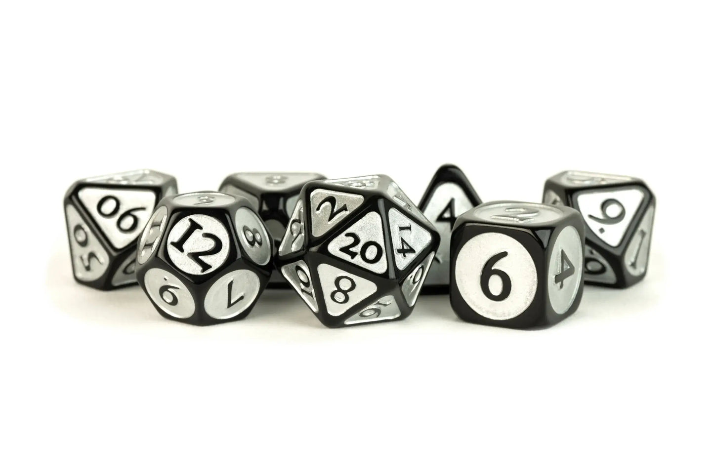 Unique Enamel Acrylic 16mm Poly Dice Sets