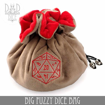 Big Fuzzy Dice Bag - 6 Colors