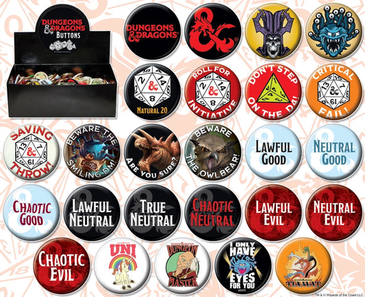 D&D Buttons