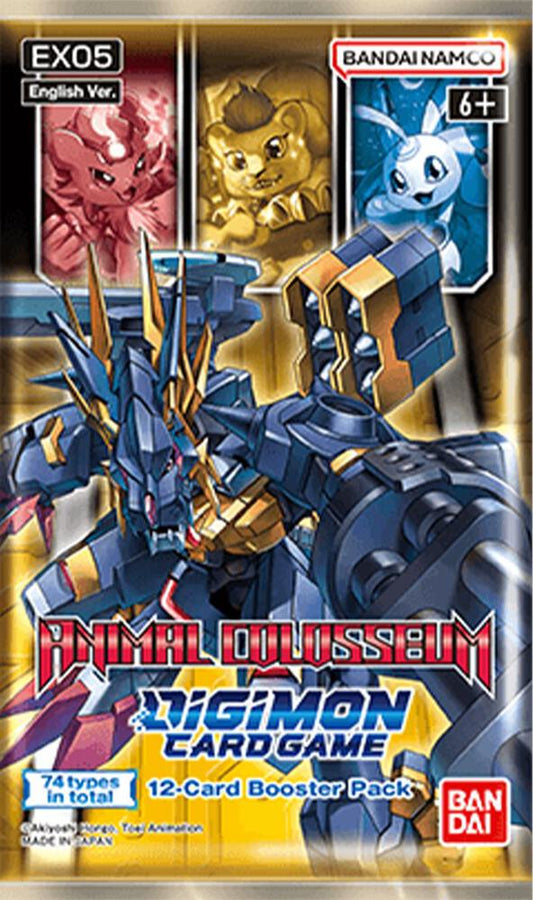 DIGIMON CARD GAME: ANIMAL COLOSSEUM BOOSTER PACK (Ex 05)