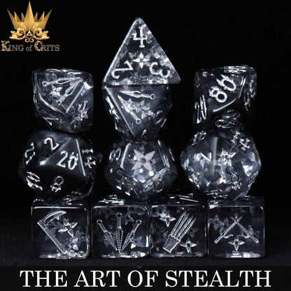 Art of Stealth - 11 Dice Set