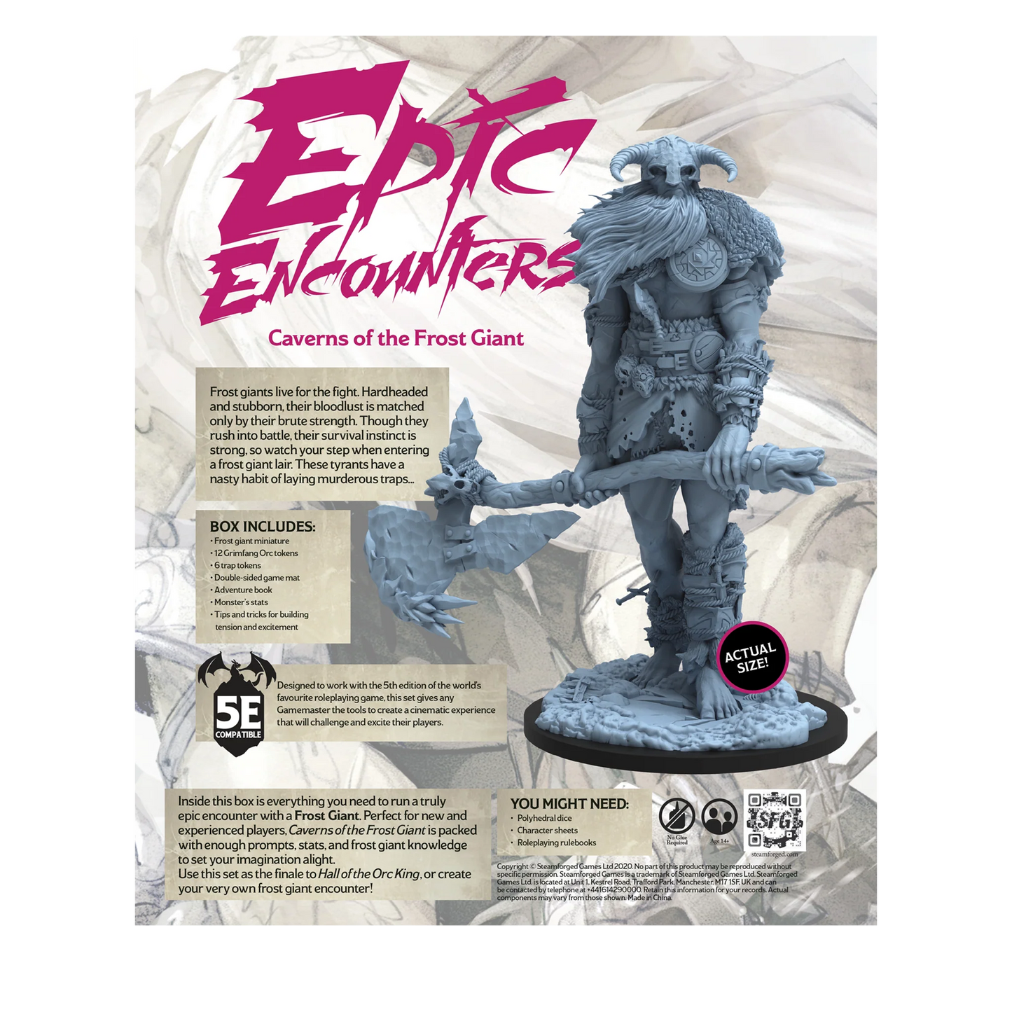 Epic Encounters: Caverns of the Frost Giant