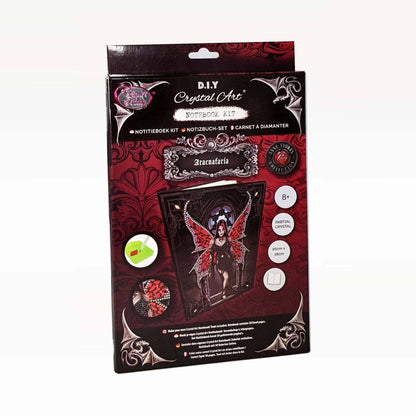 Crystal Art Notebook Kit: Aracnafaria