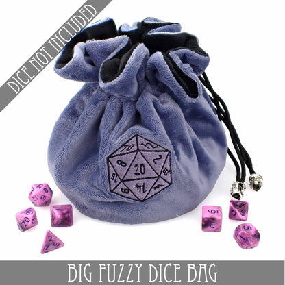 Big Fuzzy Dice Bag - 6 Colors