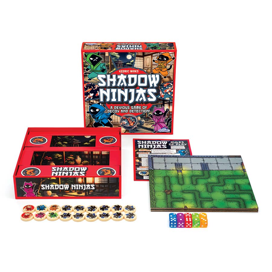 Shadow Ninjas Board Game: A Devious Game of De-Koi