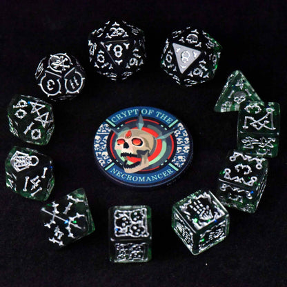 Crypt of the Necromancer - 11 Dice Set