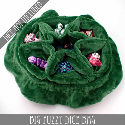 Big Fuzzy Dice Bag - 6 Colors
