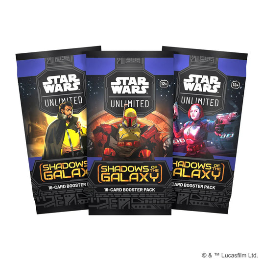 Star Wars Unlimited Shadows of the Galaxy Booster Pack