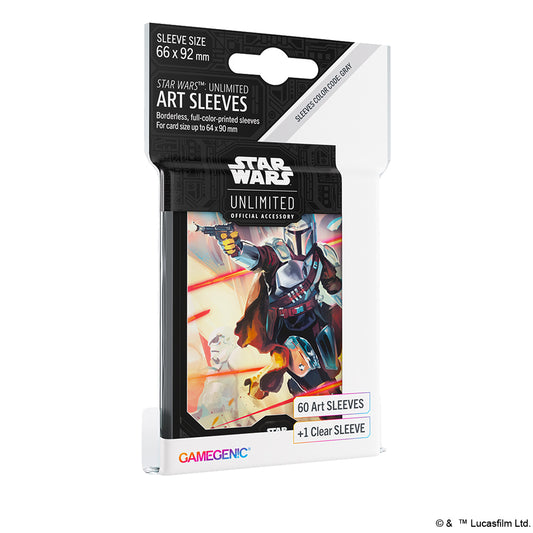 STAR WARS: UNLIMITED ART SLEEVE - MANDALORIAN