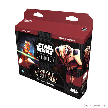 Star Wars Unlimited Twilight of the Republic Starter Deck