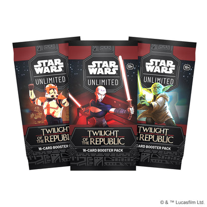 Star Wars Unlimited Twilight of the Republic Boxes