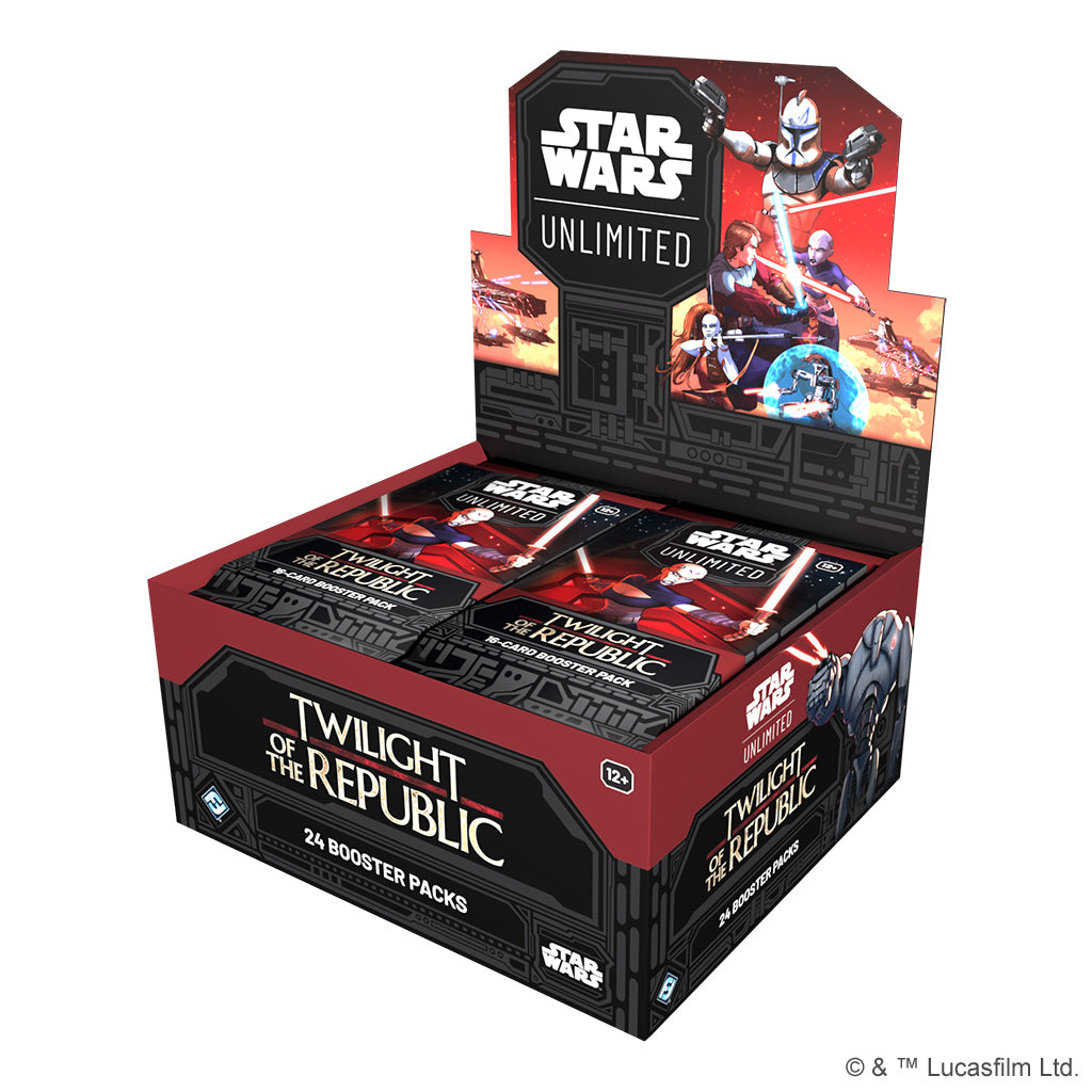 Star Wars Unlimited Twilight of the Republic Boxes