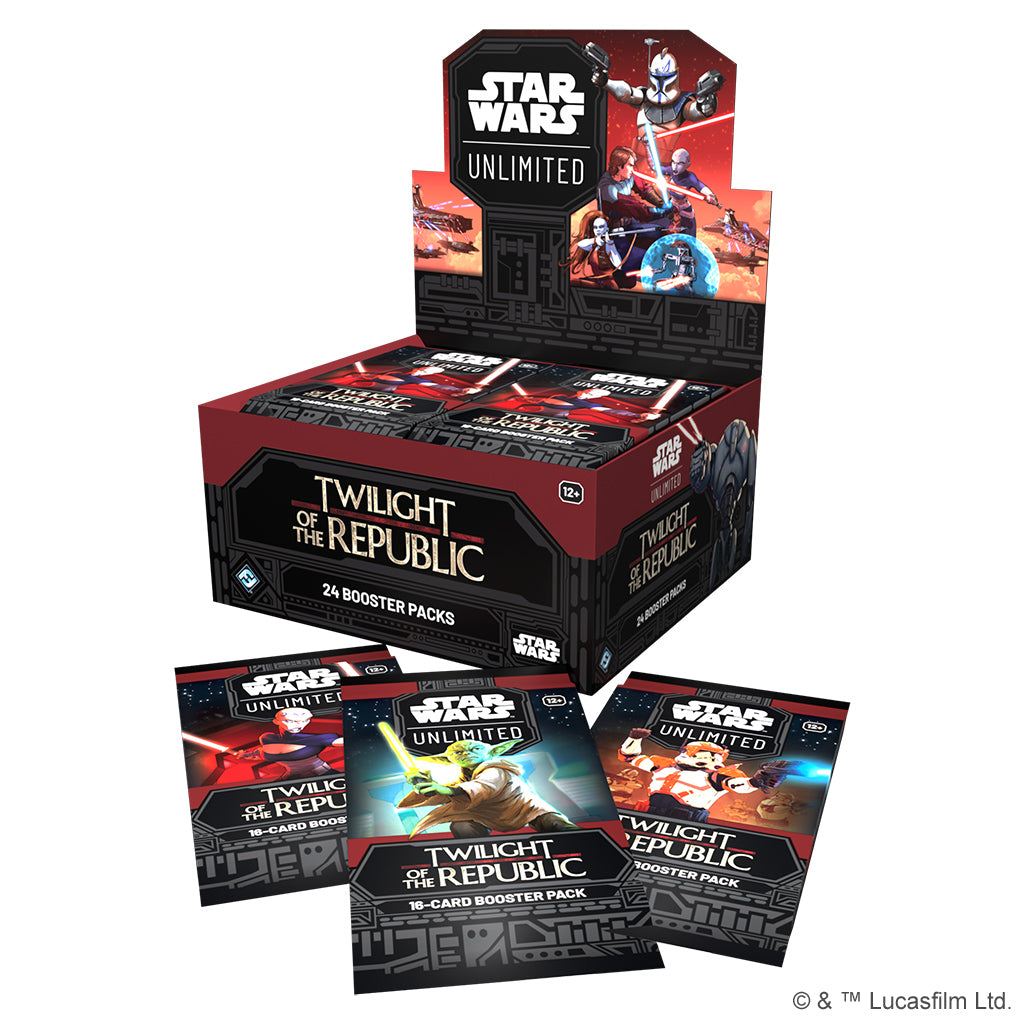 Star Wars Unlimited Twilight of the Republic Boxes